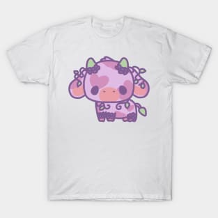 fluffy lavender cow T-Shirt